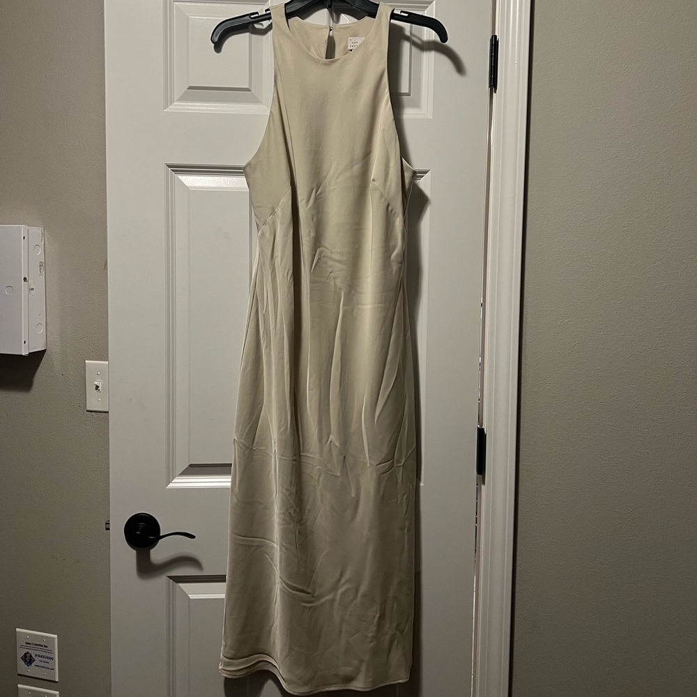 A New Day Cream Maxi Dress